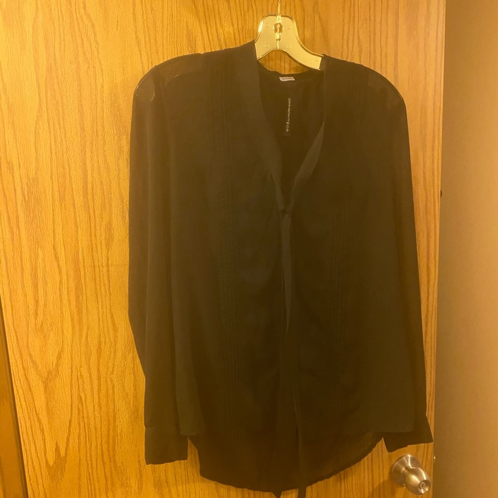 W118 by Walter Baker black blouse